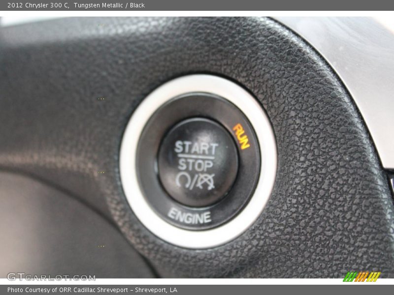 Tungsten Metallic / Black 2012 Chrysler 300 C