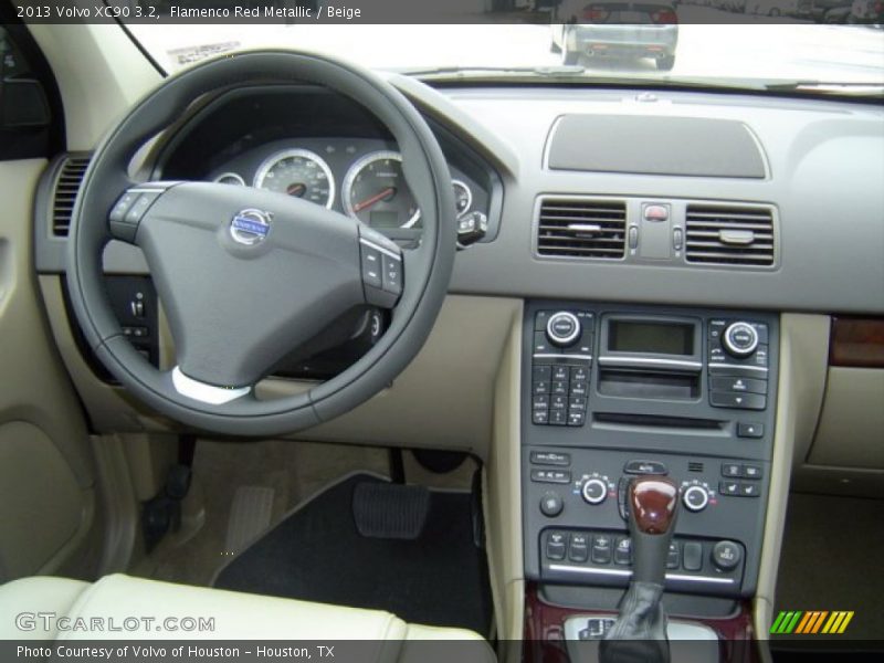 Flamenco Red Metallic / Beige 2013 Volvo XC90 3.2