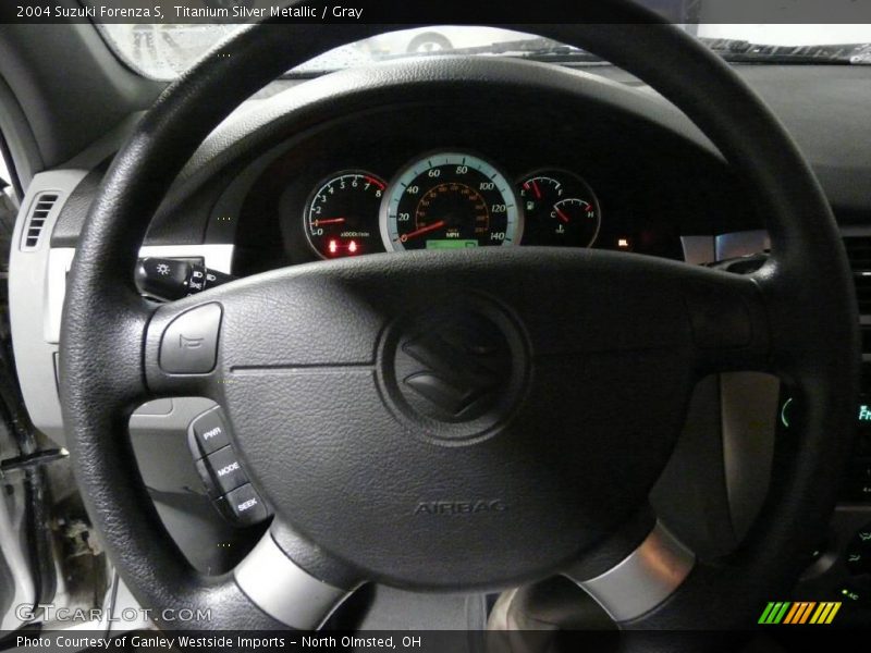 Titanium Silver Metallic / Gray 2004 Suzuki Forenza S