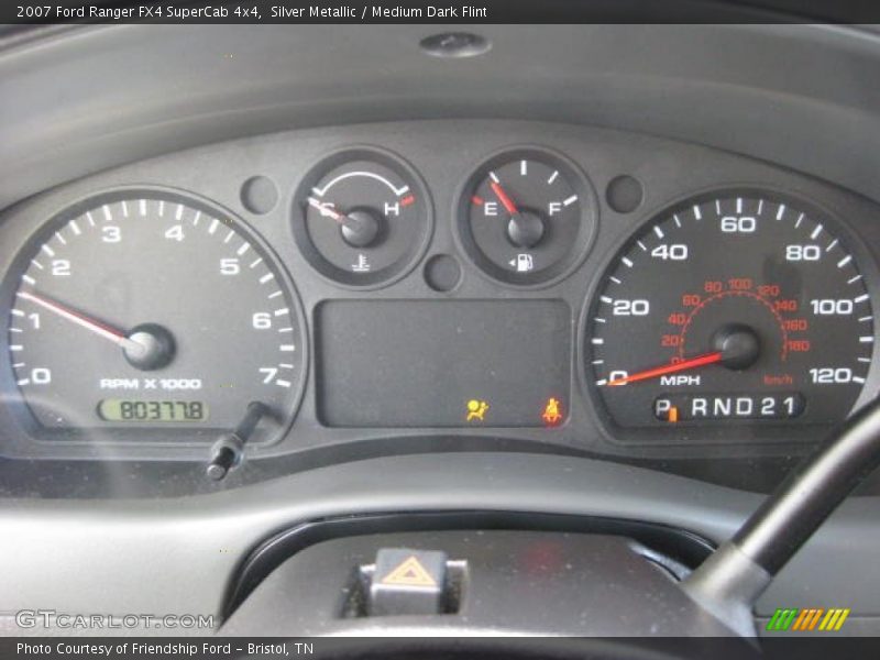  2007 Ranger FX4 SuperCab 4x4 FX4 SuperCab 4x4 Gauges