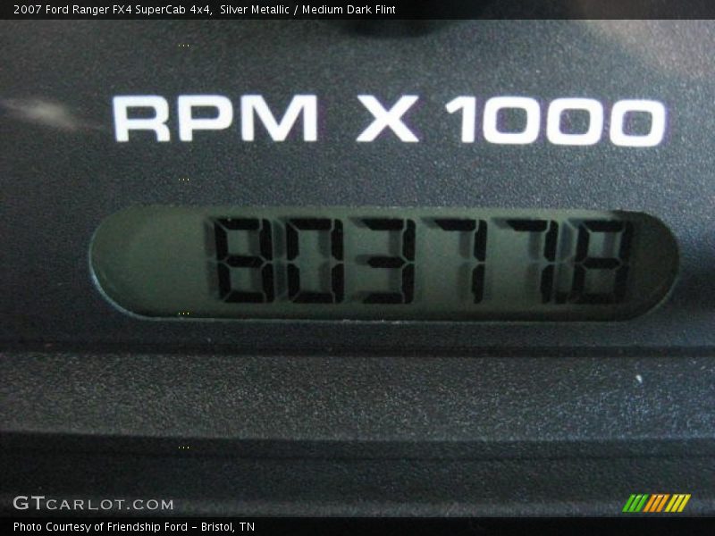 Silver Metallic / Medium Dark Flint 2007 Ford Ranger FX4 SuperCab 4x4