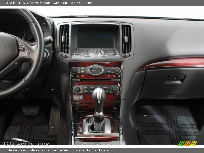 Obsidian Black / Graphite 2010 Infiniti G 37 x AWD Sedan