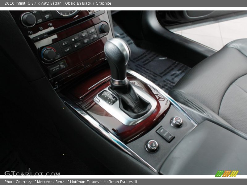 Obsidian Black / Graphite 2010 Infiniti G 37 x AWD Sedan