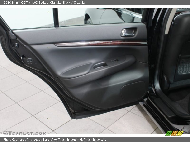 Obsidian Black / Graphite 2010 Infiniti G 37 x AWD Sedan