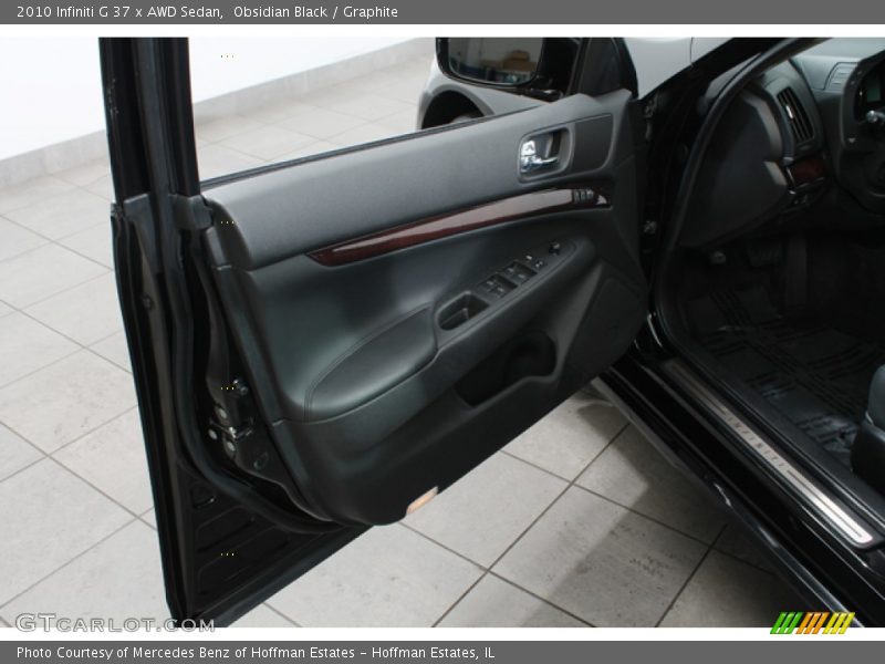 Obsidian Black / Graphite 2010 Infiniti G 37 x AWD Sedan