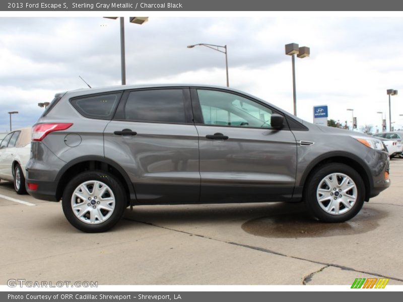 Sterling Gray Metallic / Charcoal Black 2013 Ford Escape S