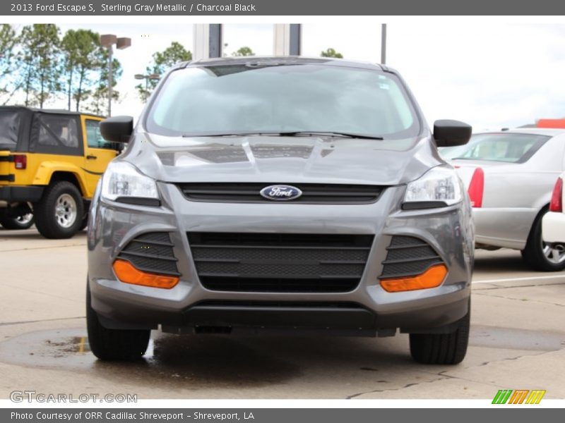 Sterling Gray Metallic / Charcoal Black 2013 Ford Escape S