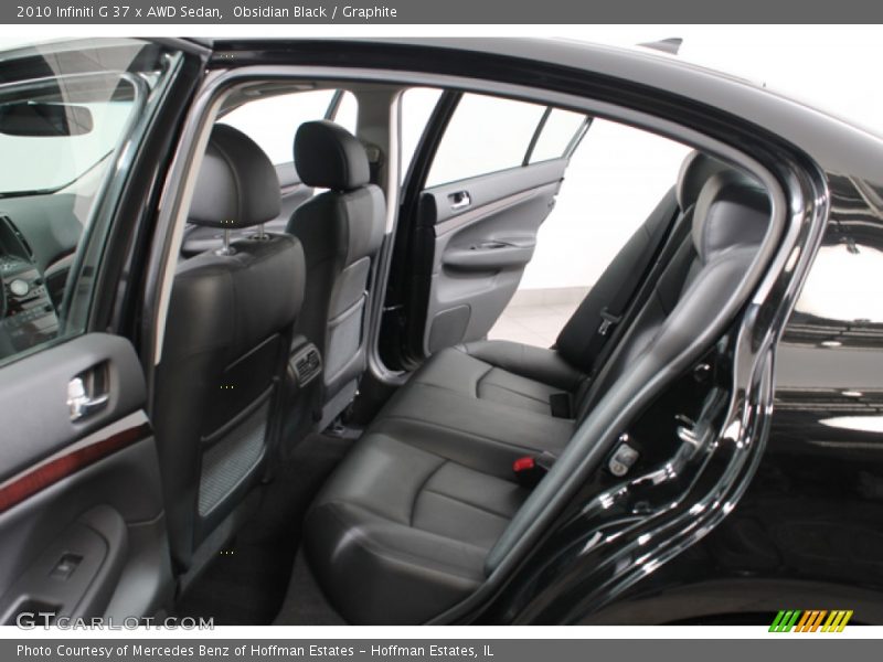 Obsidian Black / Graphite 2010 Infiniti G 37 x AWD Sedan