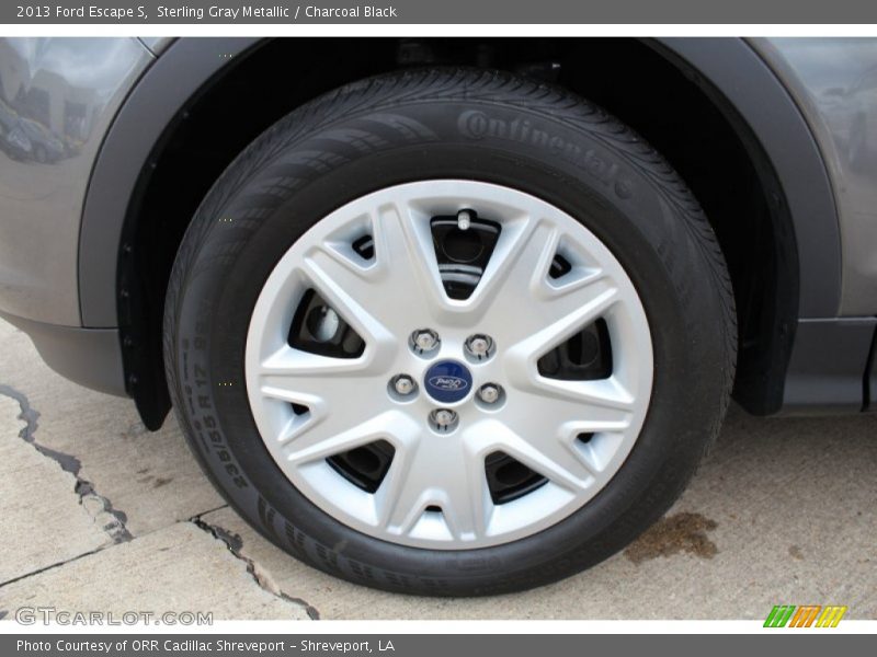 Sterling Gray Metallic / Charcoal Black 2013 Ford Escape S
