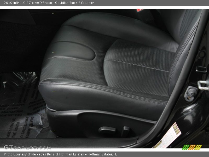 Obsidian Black / Graphite 2010 Infiniti G 37 x AWD Sedan