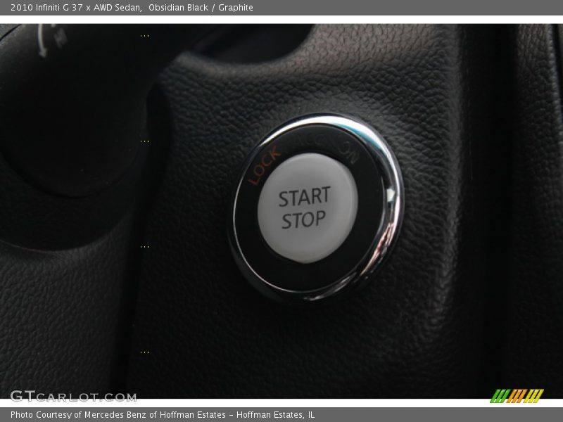 Obsidian Black / Graphite 2010 Infiniti G 37 x AWD Sedan