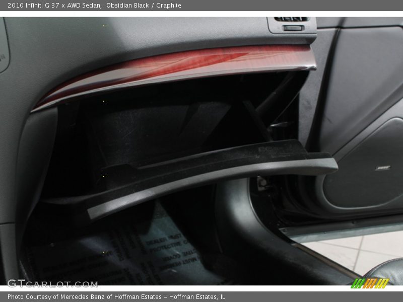 Obsidian Black / Graphite 2010 Infiniti G 37 x AWD Sedan