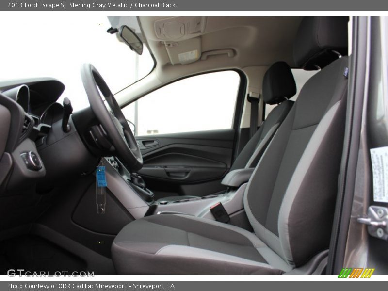 Sterling Gray Metallic / Charcoal Black 2013 Ford Escape S