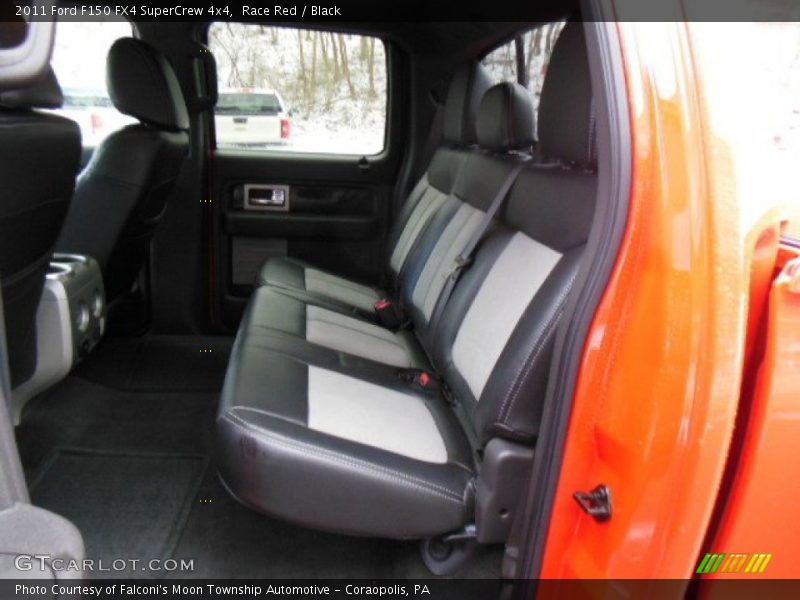 Race Red / Black 2011 Ford F150 FX4 SuperCrew 4x4