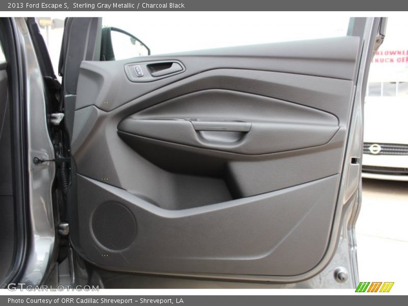 Sterling Gray Metallic / Charcoal Black 2013 Ford Escape S