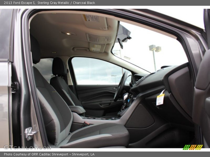 Sterling Gray Metallic / Charcoal Black 2013 Ford Escape S