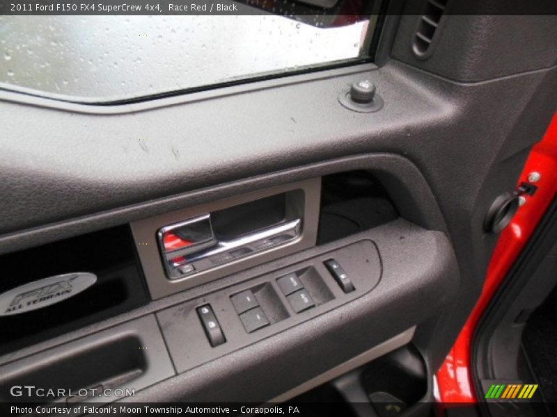 Race Red / Black 2011 Ford F150 FX4 SuperCrew 4x4