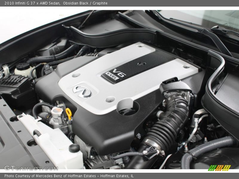 Obsidian Black / Graphite 2010 Infiniti G 37 x AWD Sedan