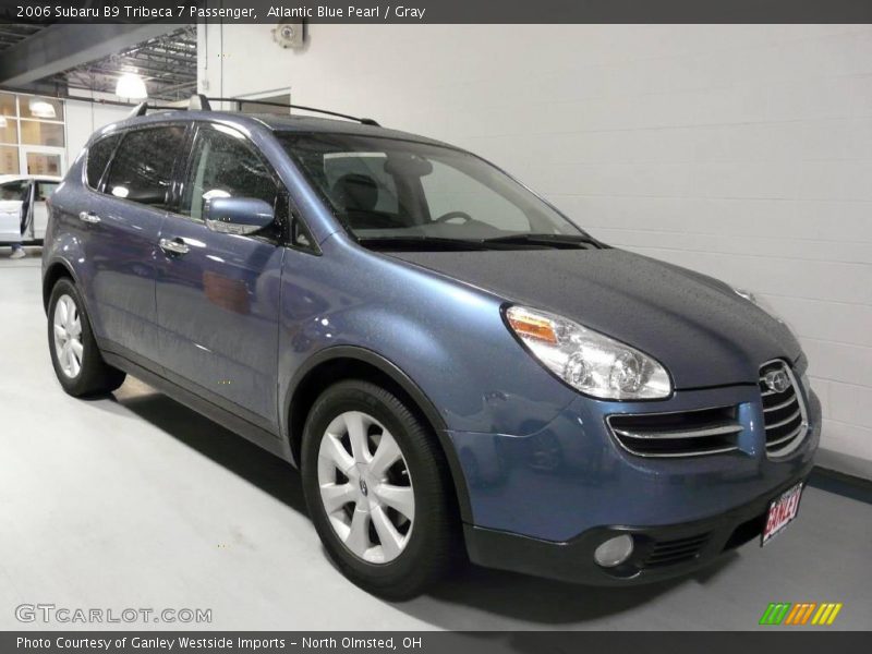 Atlantic Blue Pearl / Gray 2006 Subaru B9 Tribeca 7 Passenger
