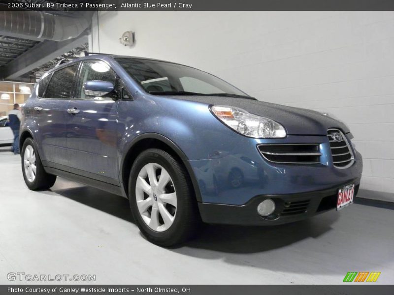 Atlantic Blue Pearl / Gray 2006 Subaru B9 Tribeca 7 Passenger