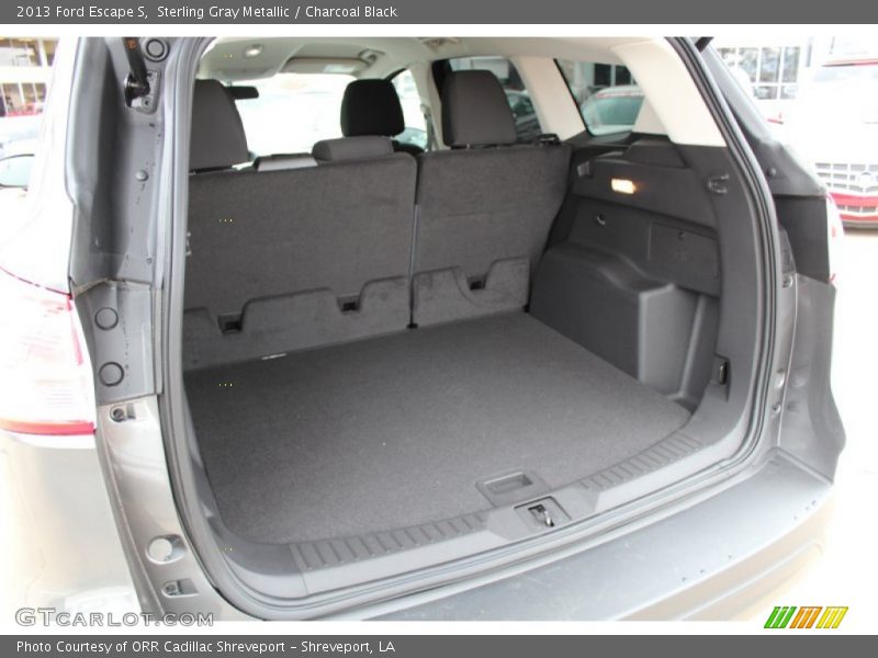 Sterling Gray Metallic / Charcoal Black 2013 Ford Escape S