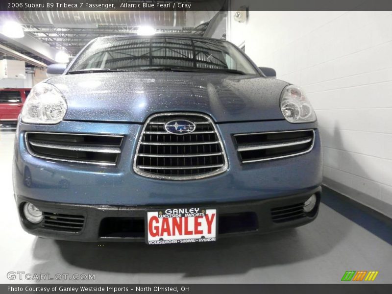 Atlantic Blue Pearl / Gray 2006 Subaru B9 Tribeca 7 Passenger