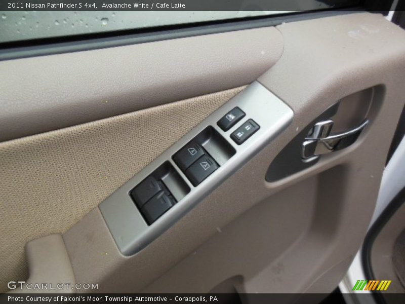 Avalanche White / Cafe Latte 2011 Nissan Pathfinder S 4x4