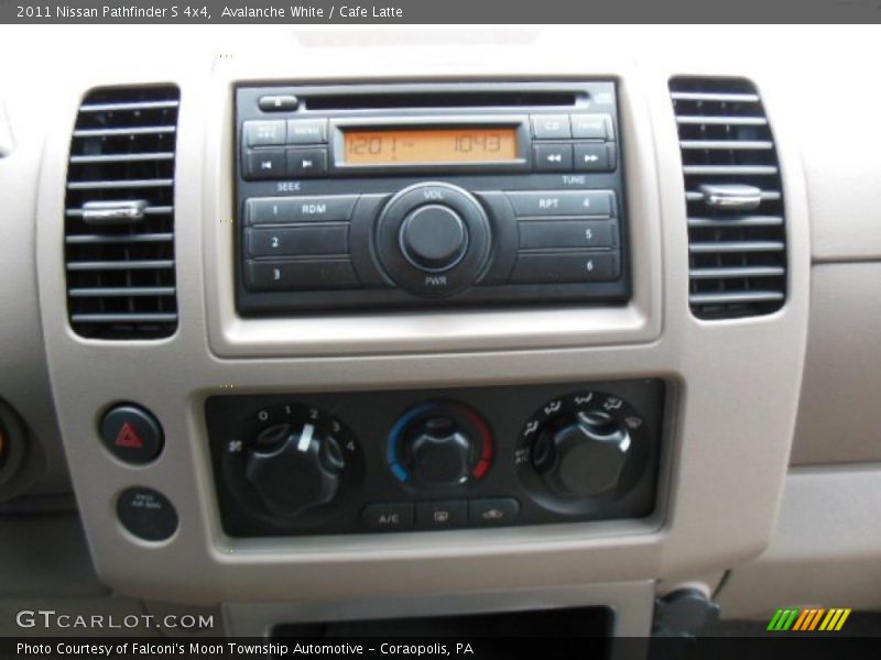 Avalanche White / Cafe Latte 2011 Nissan Pathfinder S 4x4