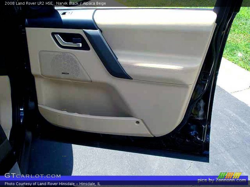 Narvik Black / Alpaca Beige 2008 Land Rover LR2 HSE