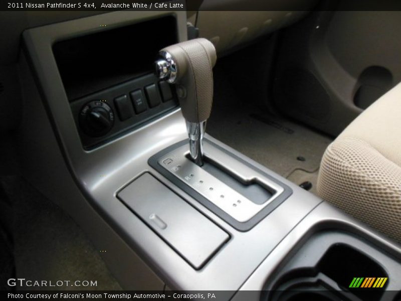 Avalanche White / Cafe Latte 2011 Nissan Pathfinder S 4x4