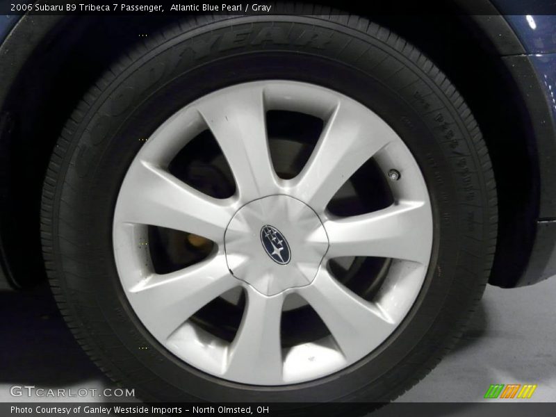 Atlantic Blue Pearl / Gray 2006 Subaru B9 Tribeca 7 Passenger