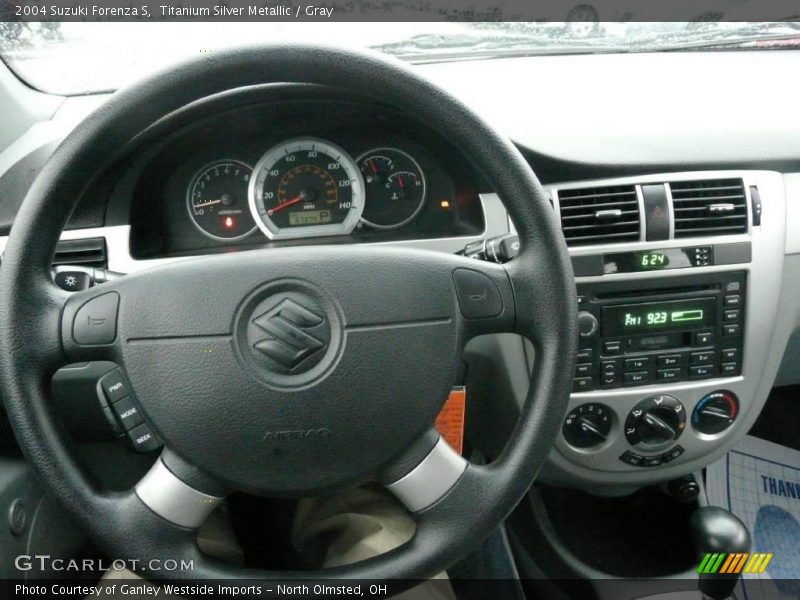 Titanium Silver Metallic / Gray 2004 Suzuki Forenza S