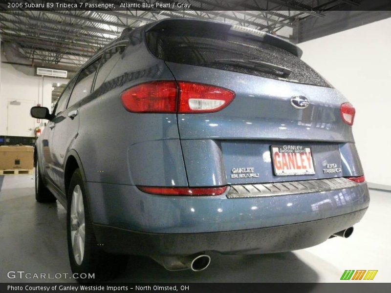 Atlantic Blue Pearl / Gray 2006 Subaru B9 Tribeca 7 Passenger