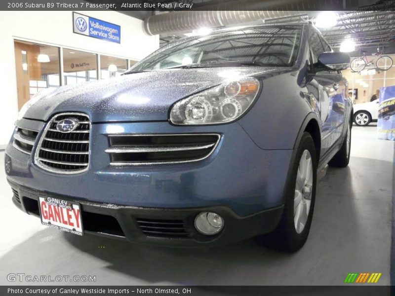 Atlantic Blue Pearl / Gray 2006 Subaru B9 Tribeca 7 Passenger