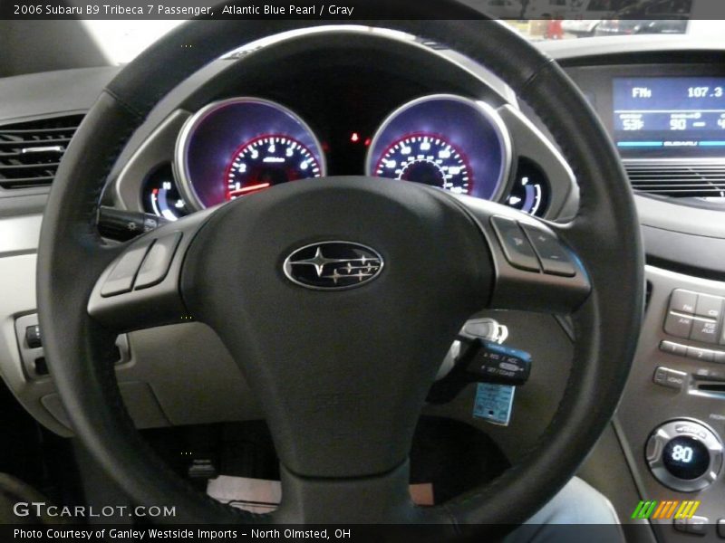 Atlantic Blue Pearl / Gray 2006 Subaru B9 Tribeca 7 Passenger