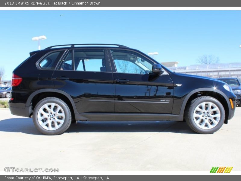 Jet Black / Cinnamon Brown 2013 BMW X5 xDrive 35i