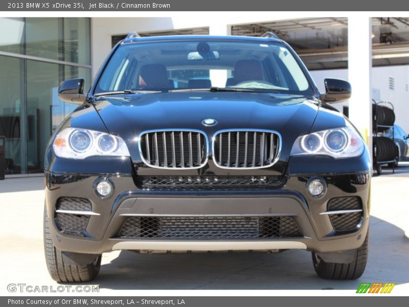 Jet Black / Cinnamon Brown 2013 BMW X5 xDrive 35i