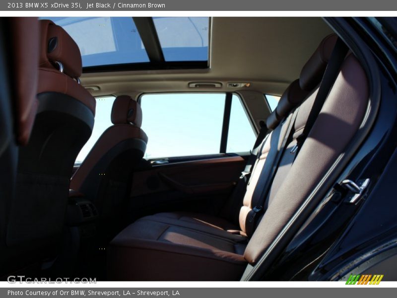 Jet Black / Cinnamon Brown 2013 BMW X5 xDrive 35i