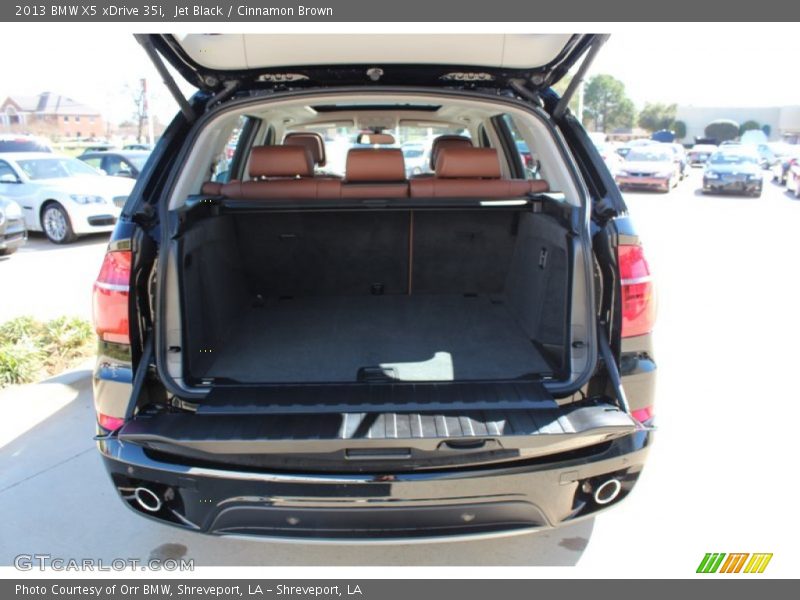 Jet Black / Cinnamon Brown 2013 BMW X5 xDrive 35i