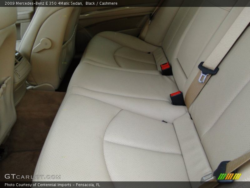 Black / Cashmere 2009 Mercedes-Benz E 350 4Matic Sedan
