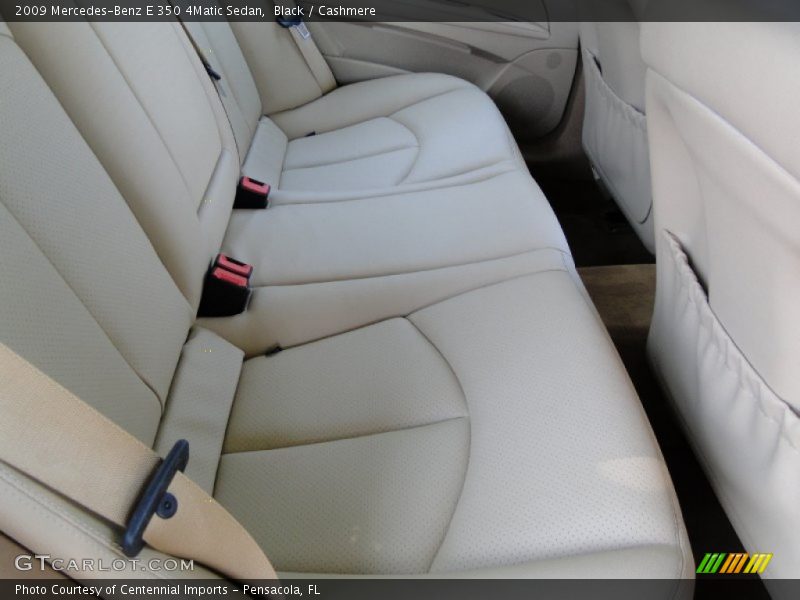 Black / Cashmere 2009 Mercedes-Benz E 350 4Matic Sedan