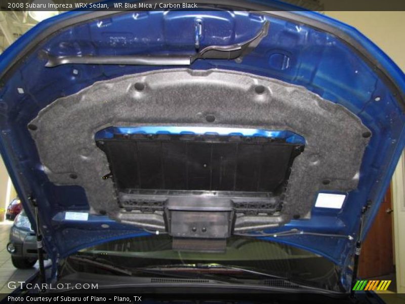 WR Blue Mica / Carbon Black 2008 Subaru Impreza WRX Sedan