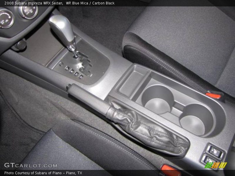 WR Blue Mica / Carbon Black 2008 Subaru Impreza WRX Sedan