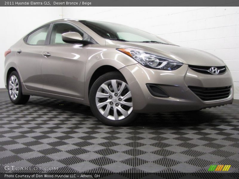 Front 3/4 View of 2011 Elantra GLS