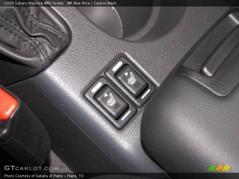 WR Blue Mica / Carbon Black 2008 Subaru Impreza WRX Sedan