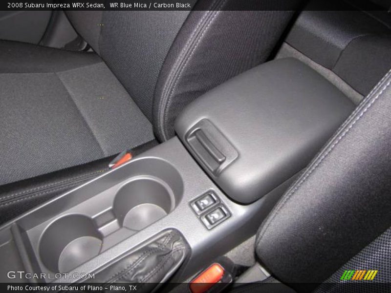 WR Blue Mica / Carbon Black 2008 Subaru Impreza WRX Sedan