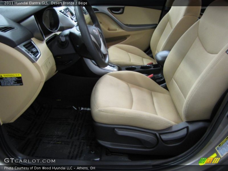  2011 Elantra GLS Beige Interior