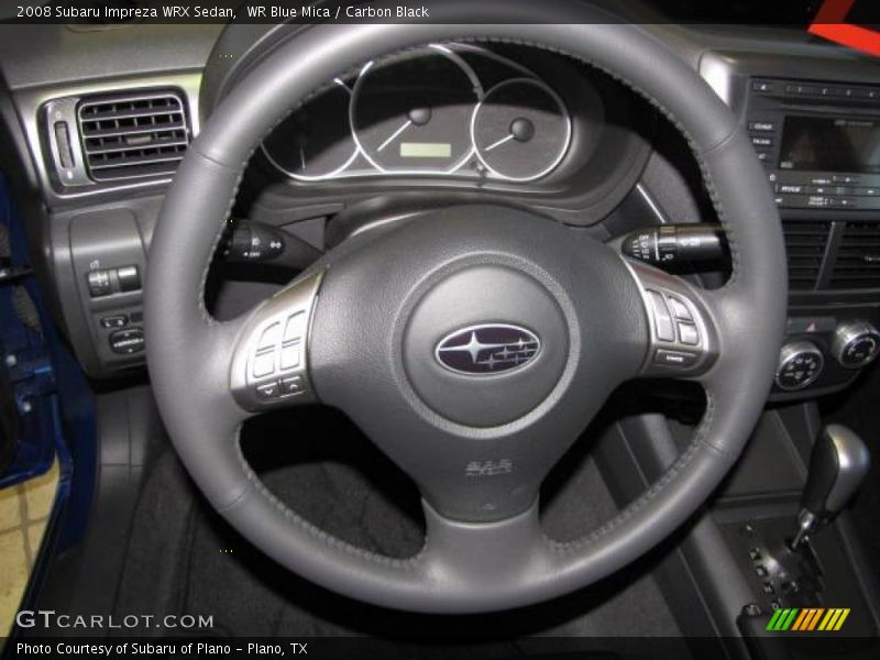 WR Blue Mica / Carbon Black 2008 Subaru Impreza WRX Sedan