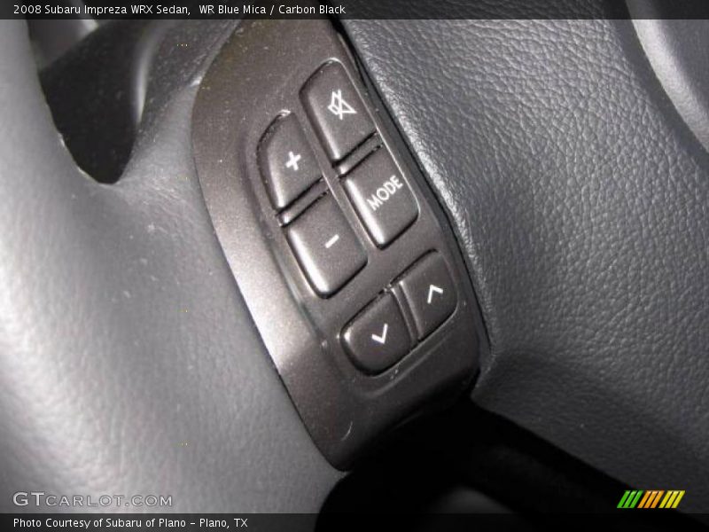 WR Blue Mica / Carbon Black 2008 Subaru Impreza WRX Sedan