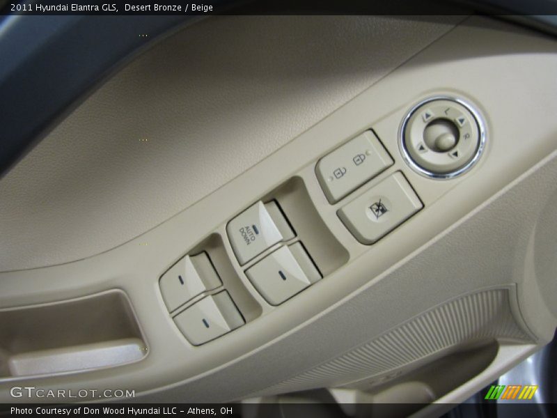 Controls of 2011 Elantra GLS